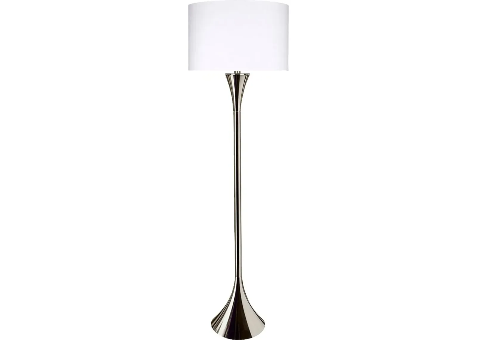 Daey Drive Silver Floor Lamp