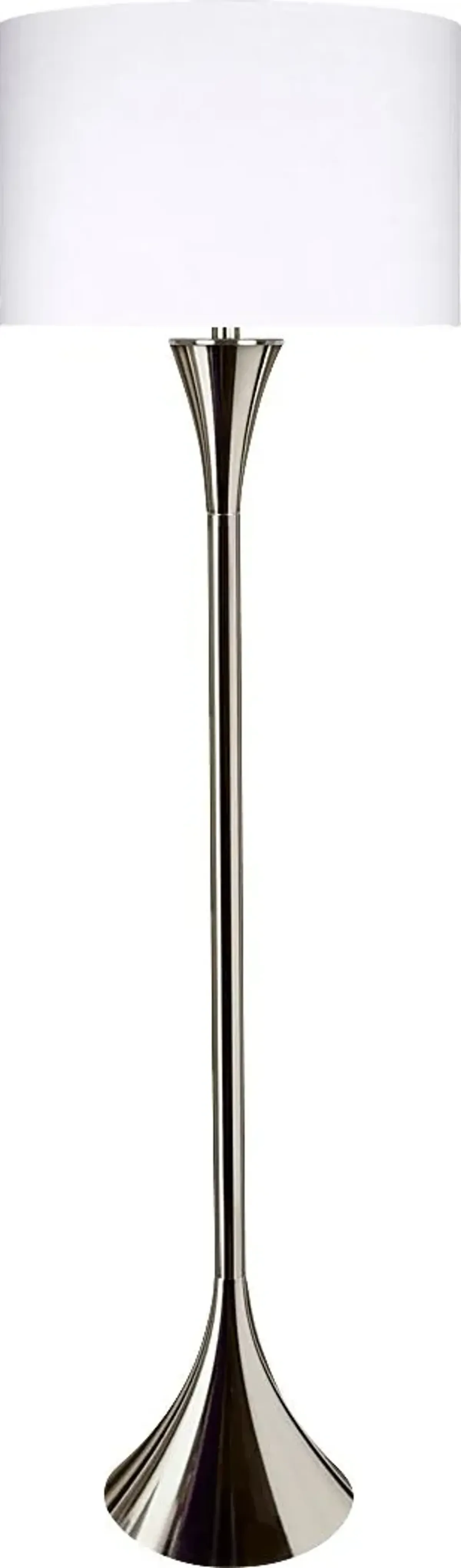 Daey Drive Silver Floor Lamp