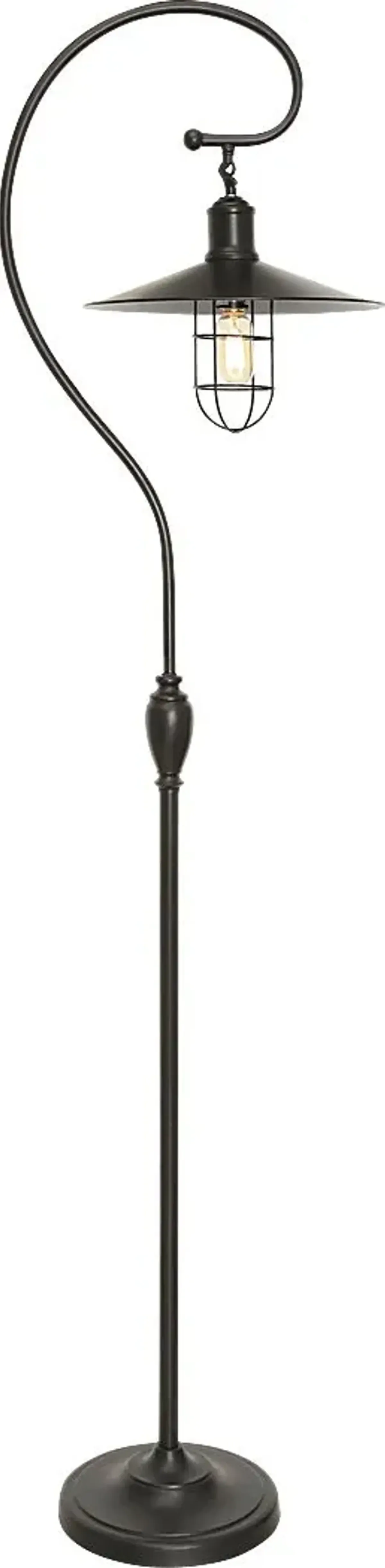 Callow Trace Bronze Floor Lamp