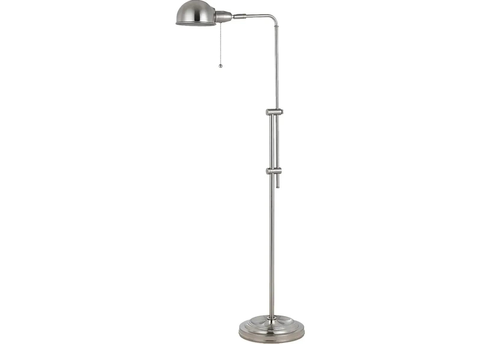 Panamint Silver Floor Lamp