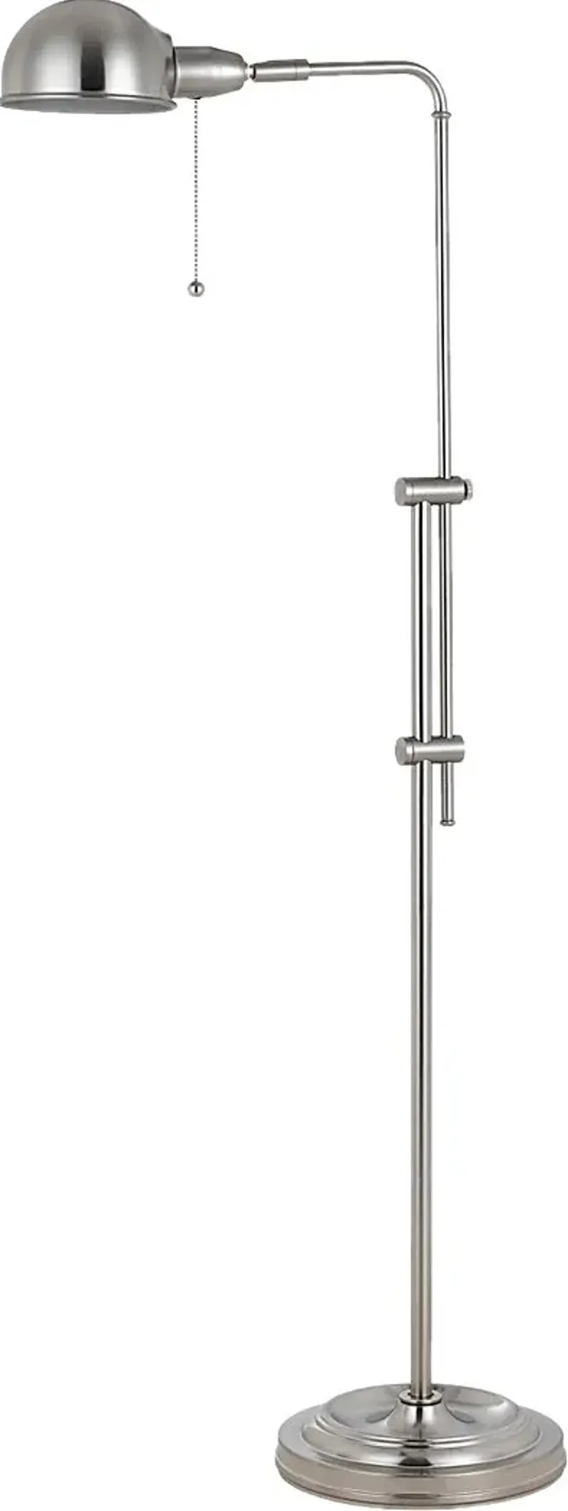 Panamint Silver Floor Lamp