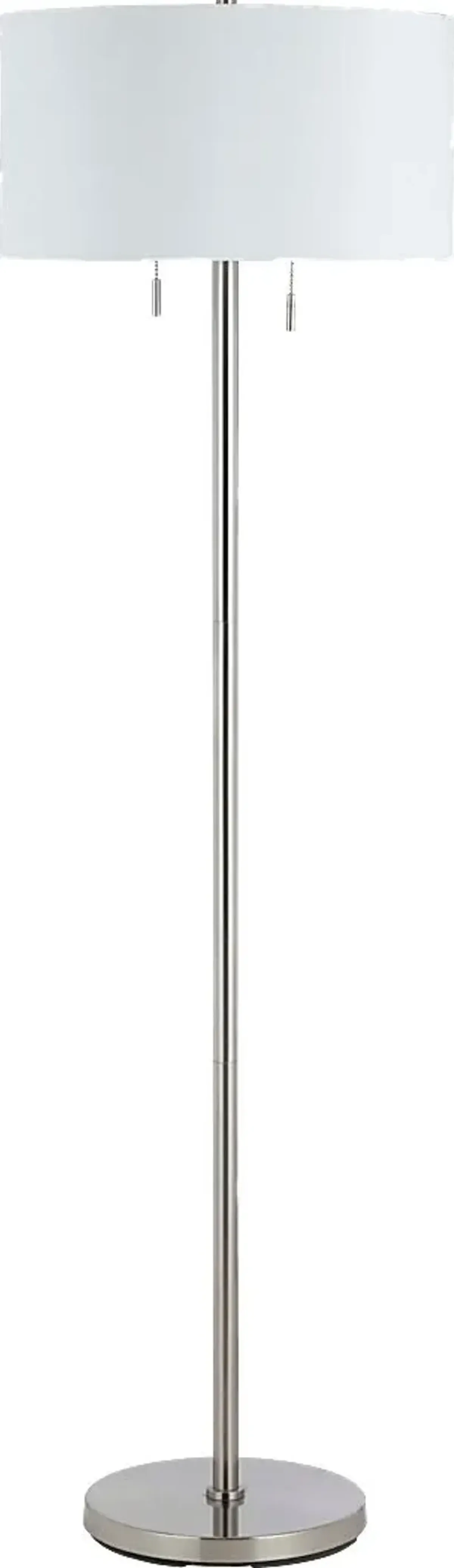 Kirtland Silver Floor Lamp