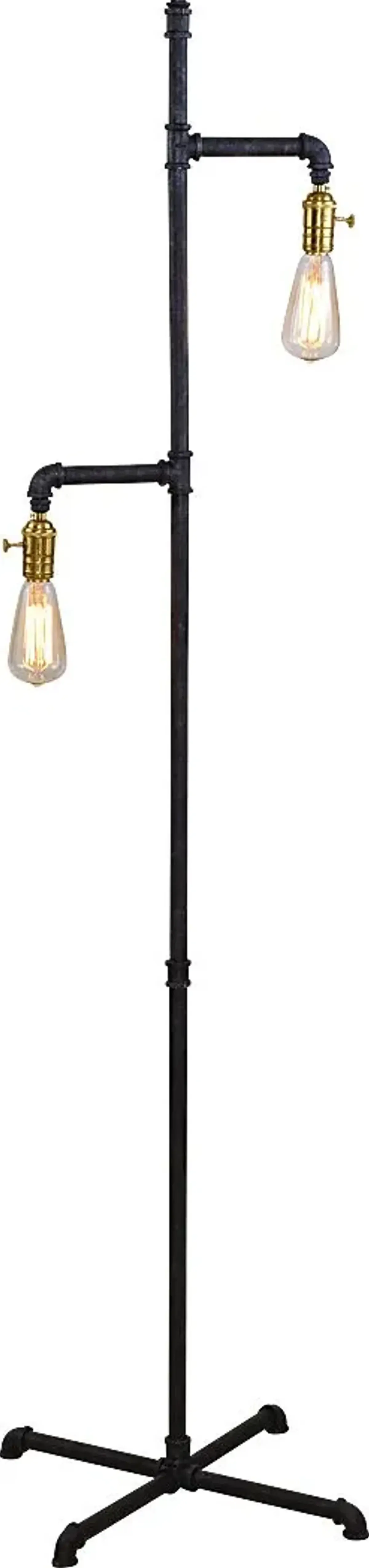 Pickton Gray Floor Lamp