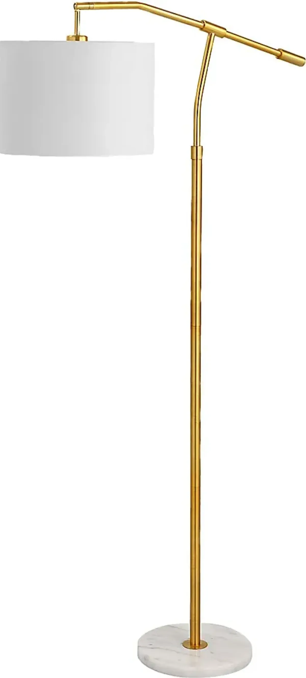 Alatka Drive Gold Floor Lamp