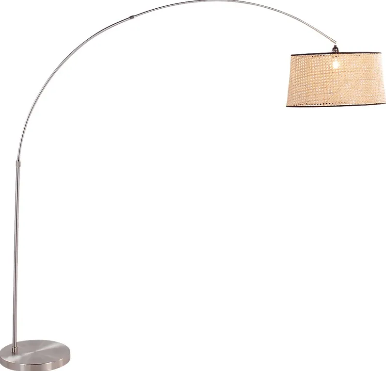 Ayania Gray Floor Lamp