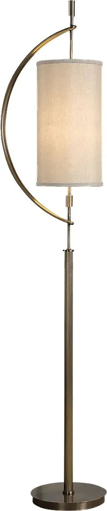 Grove Park Brass Floor Lamp