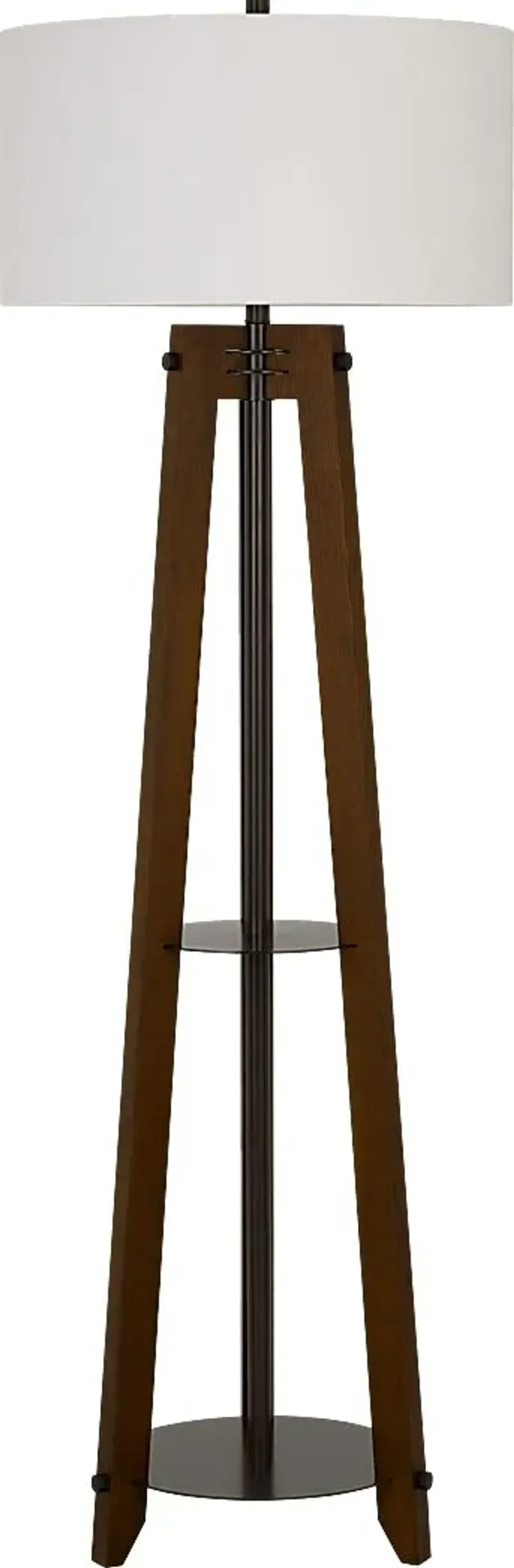 Josam Walnut Floor Lamp