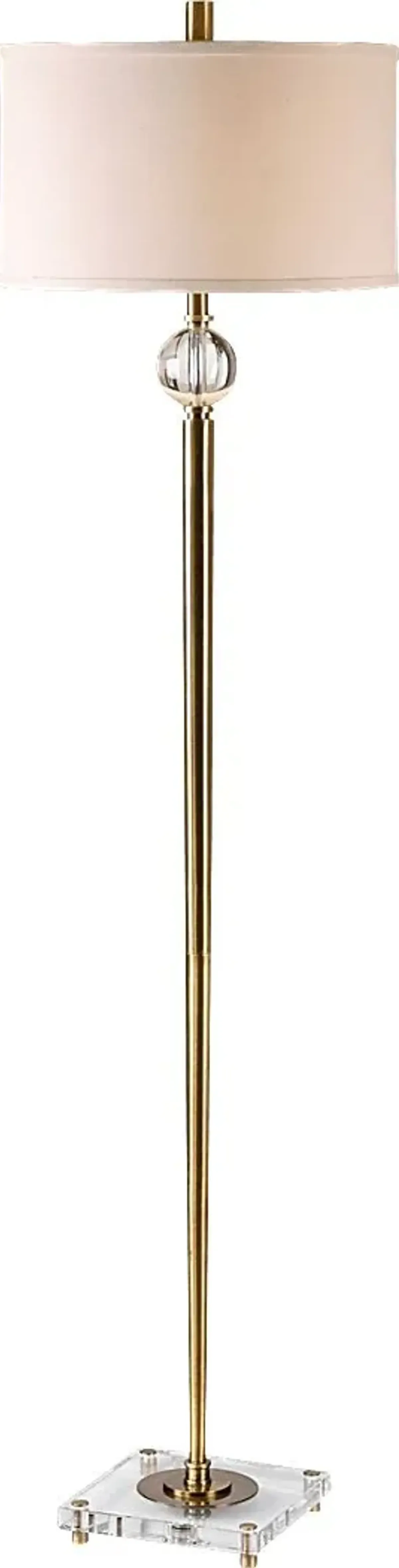 Cumberland Brass Floor Lamp