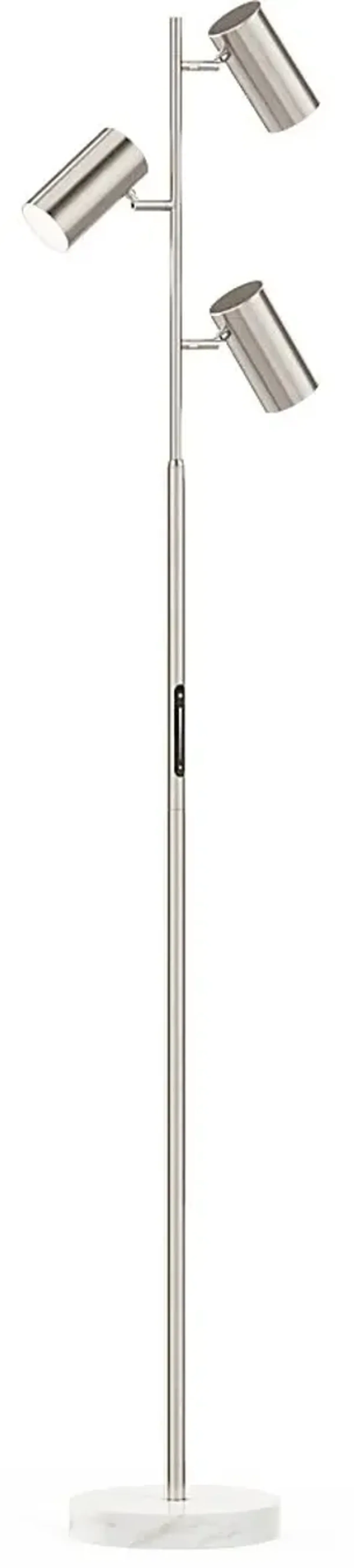 Yokimo Loop Silver Floor Lamp