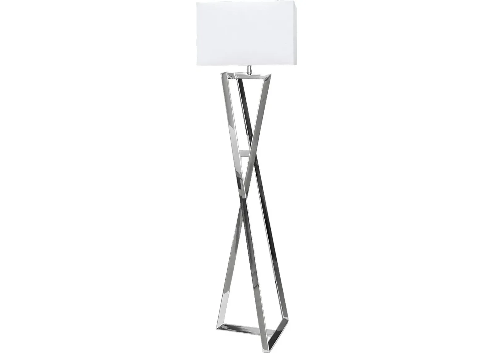 Dayla Silver Floor Lamp