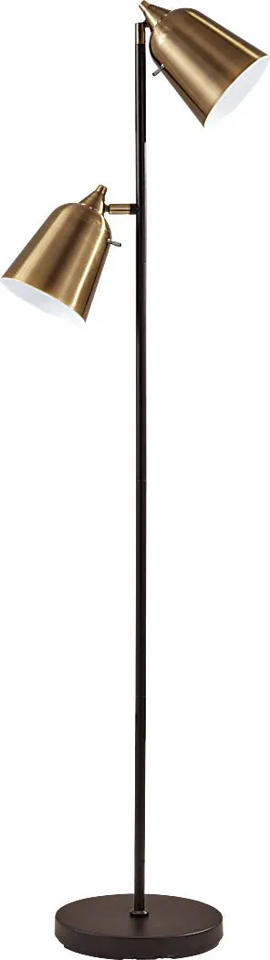 Filson Black Floor Lamp