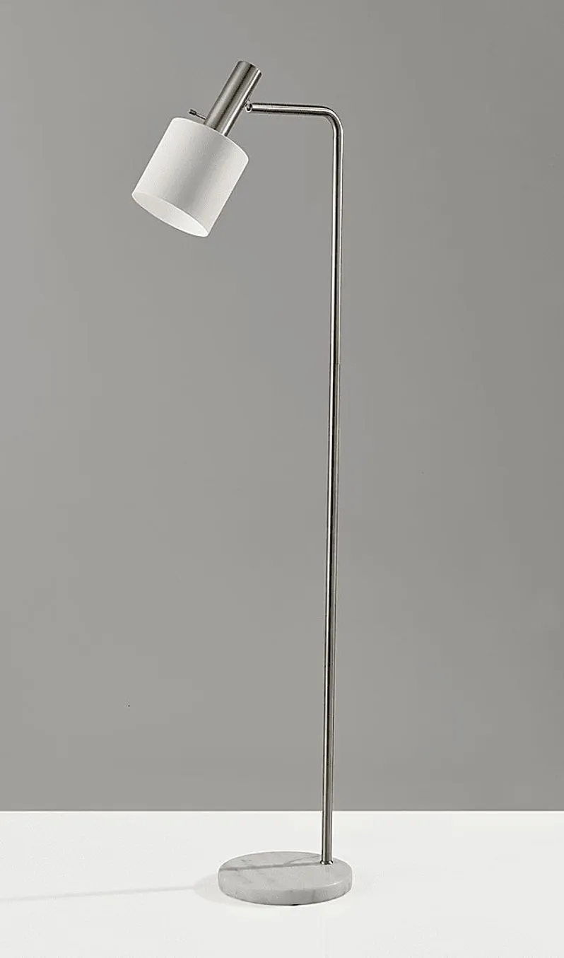 Brierdale White Floor Lamp