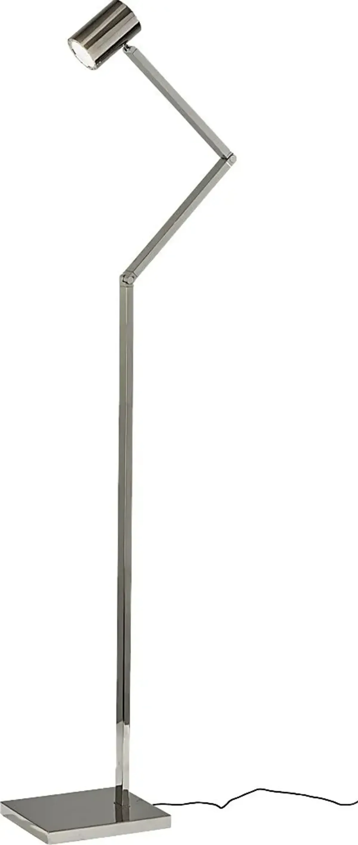 Parrilla Street Nickel Floor Lamp