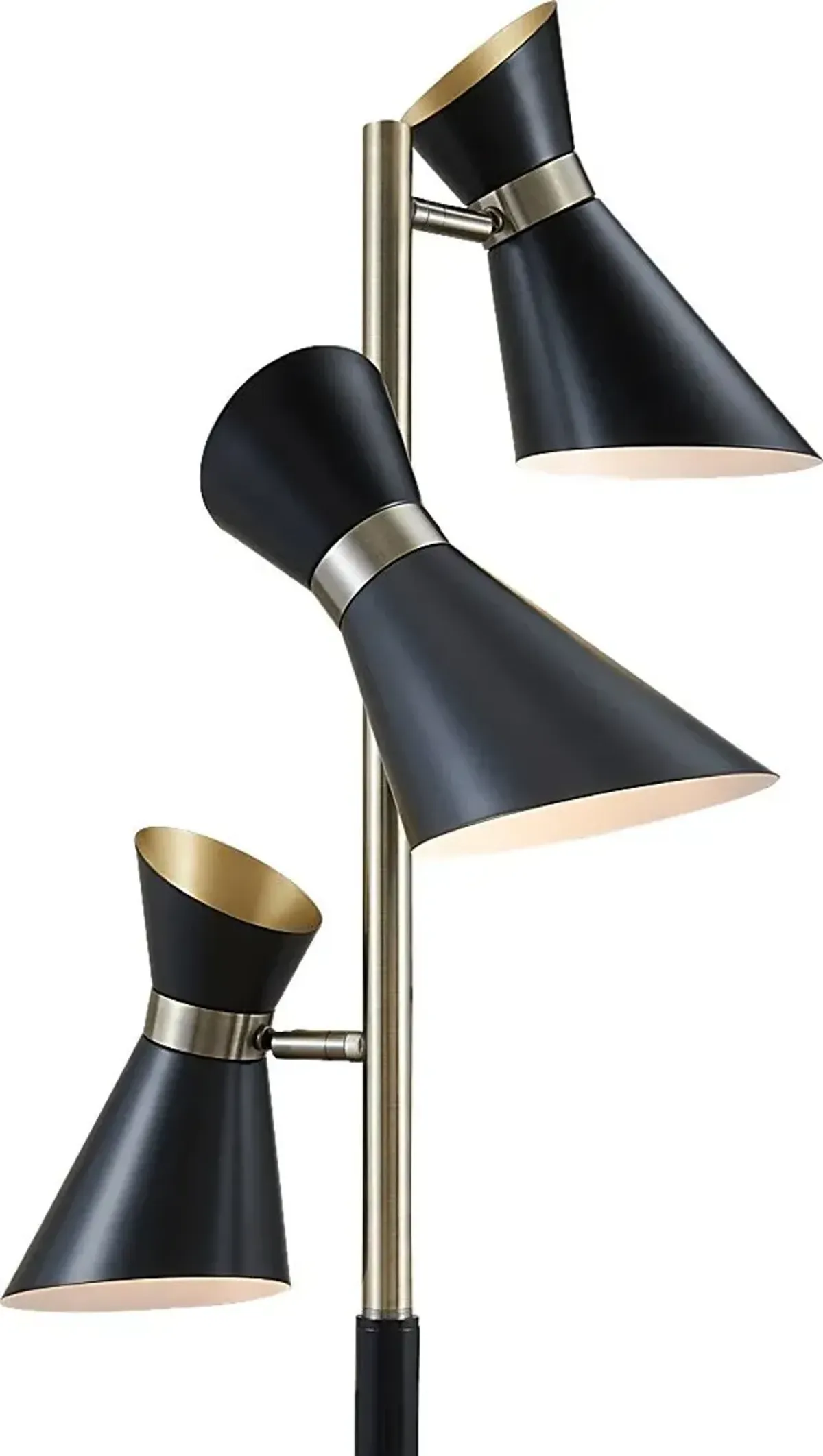 Genesee Gate Black Floor Lamp