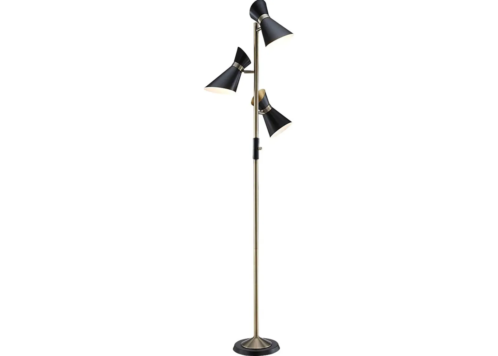 Genesee Gate Black Floor Lamp