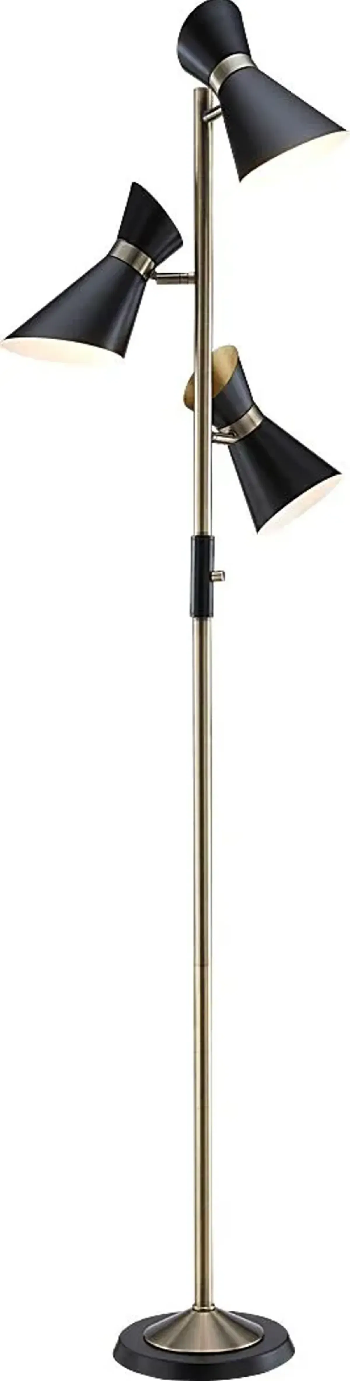 Genesee Gate Black Floor Lamp