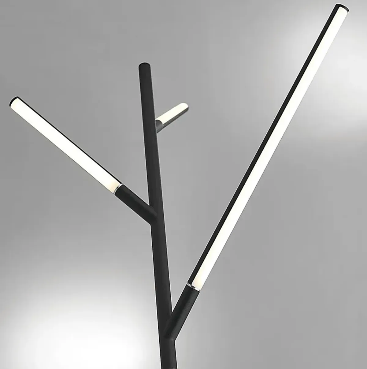 Godford Court Black Floor Lamp