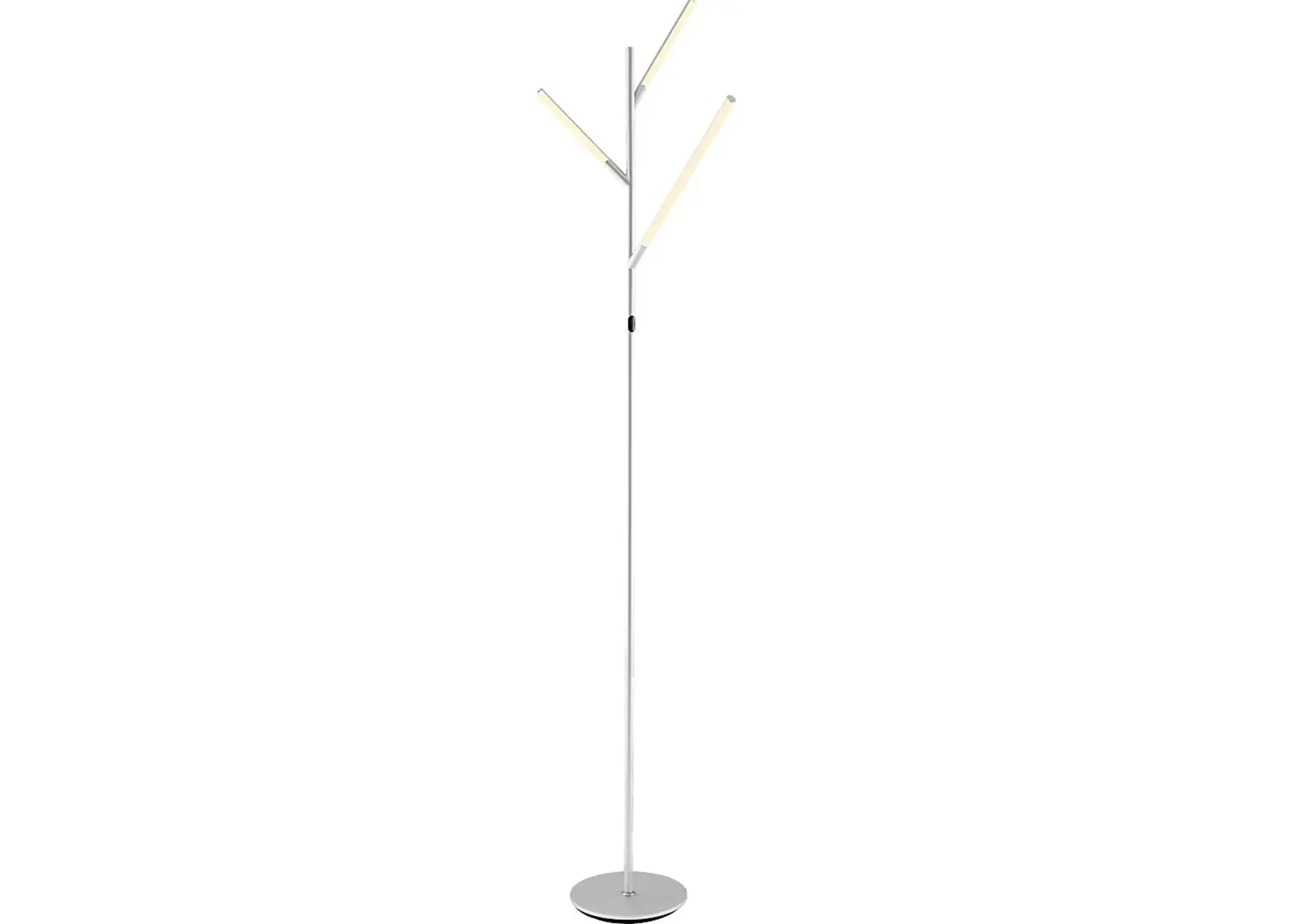 Godford Court Silver  Floor Lamp