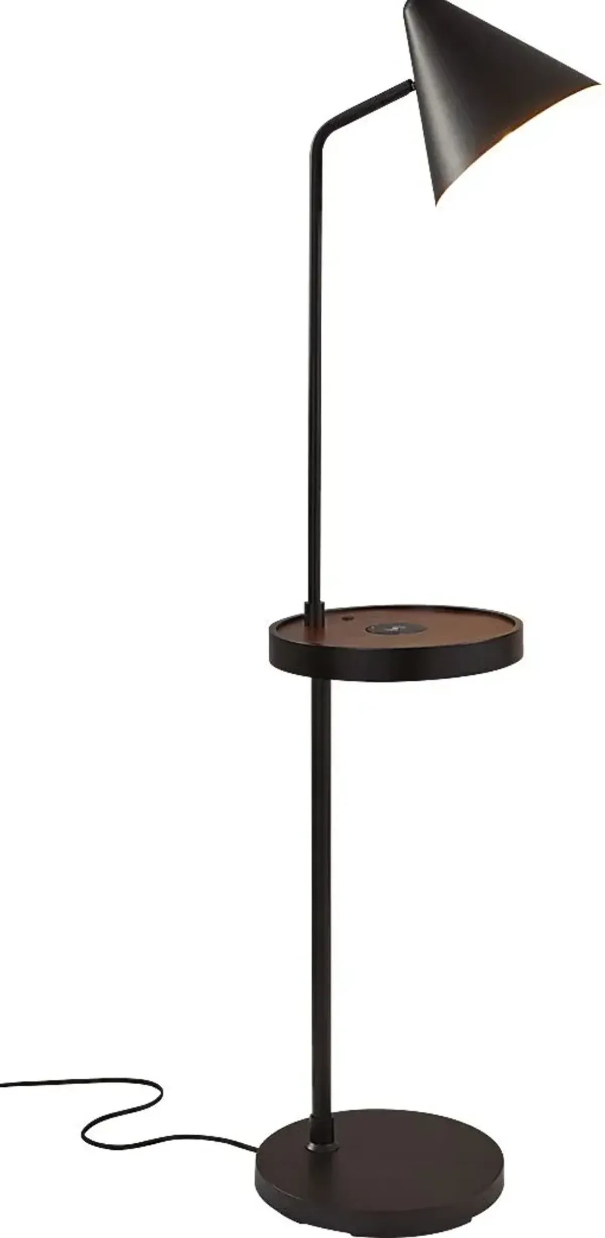 Rodkey Black Floor Lamp