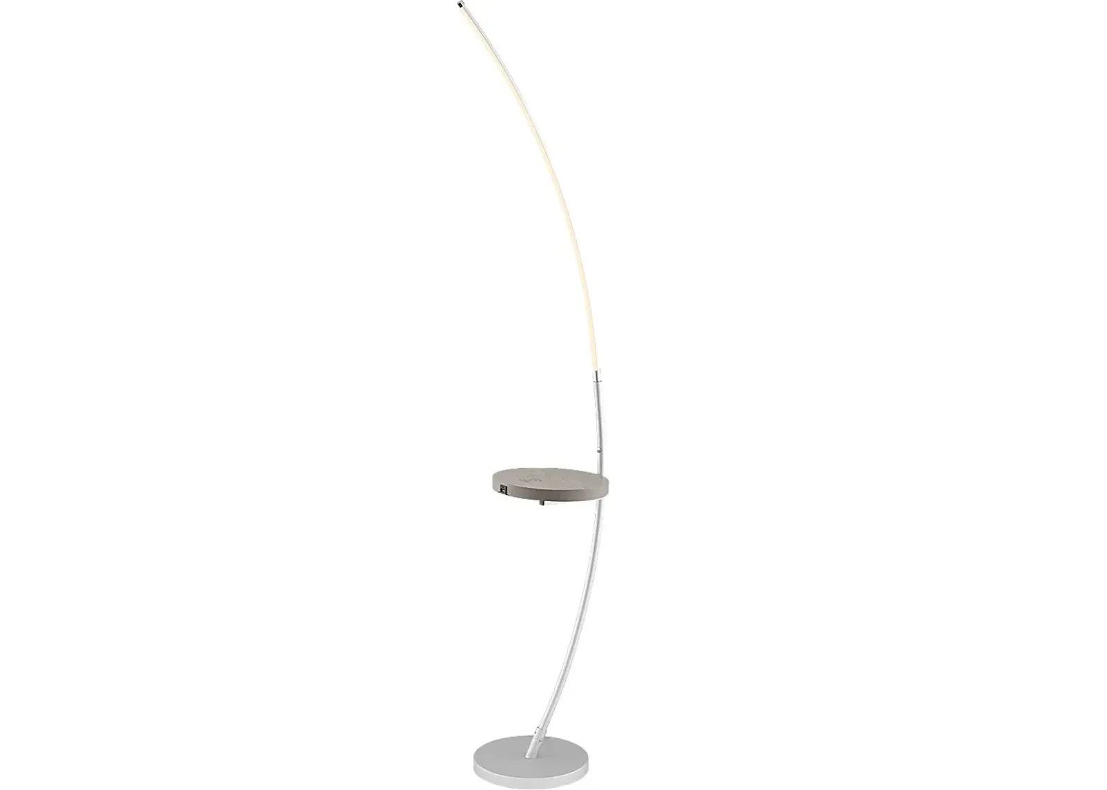 Marona Silver Floor Lamp