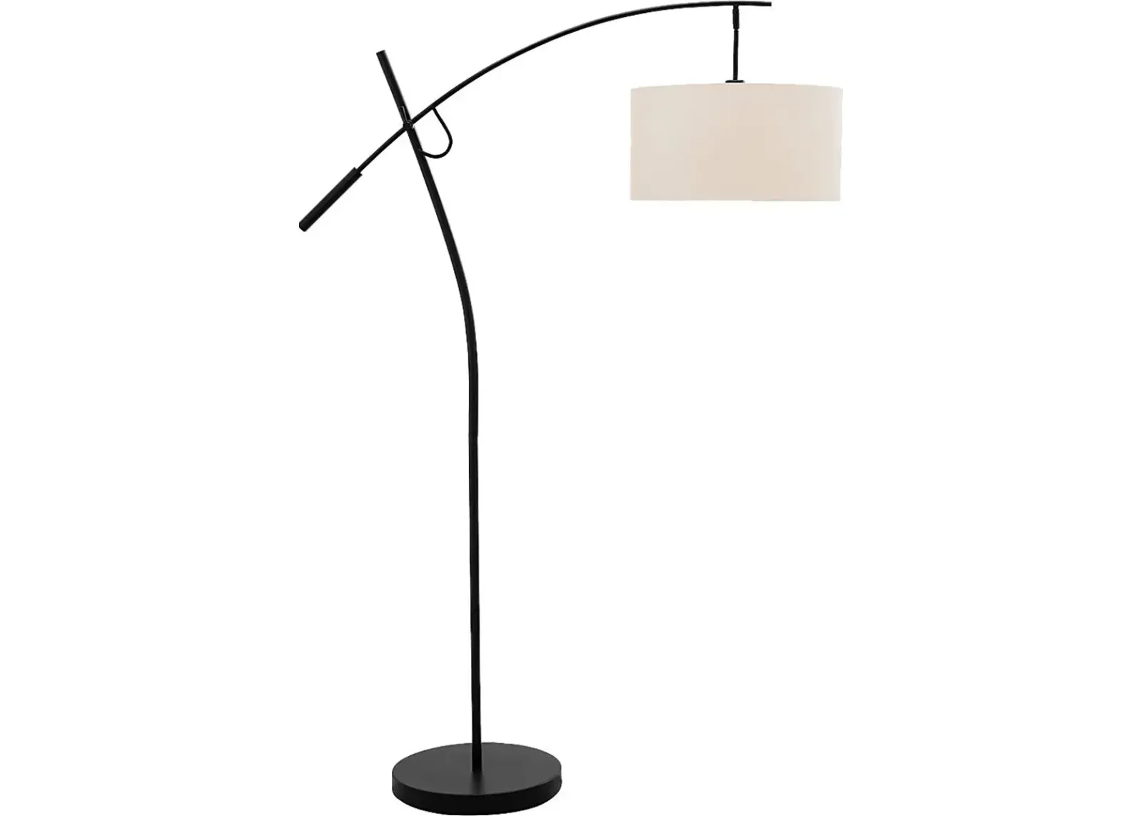 Curtner Court Black Floor Lamp