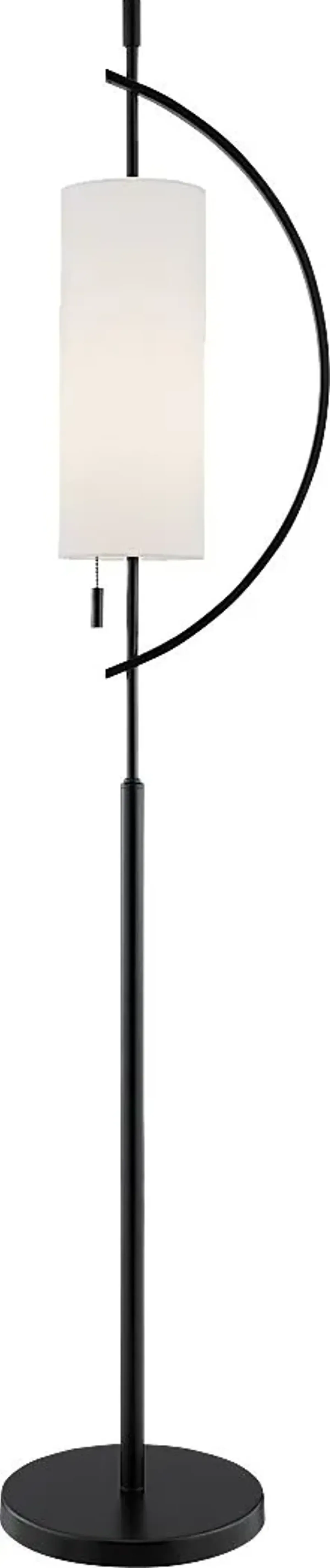 Mattei Court Black Floor Lamp