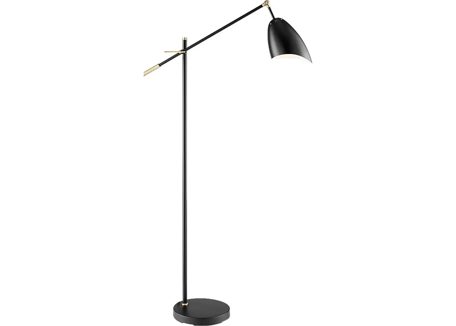 Florentine Court Black Floor Lamp