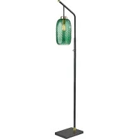 Marge Point Green Floor Lamp