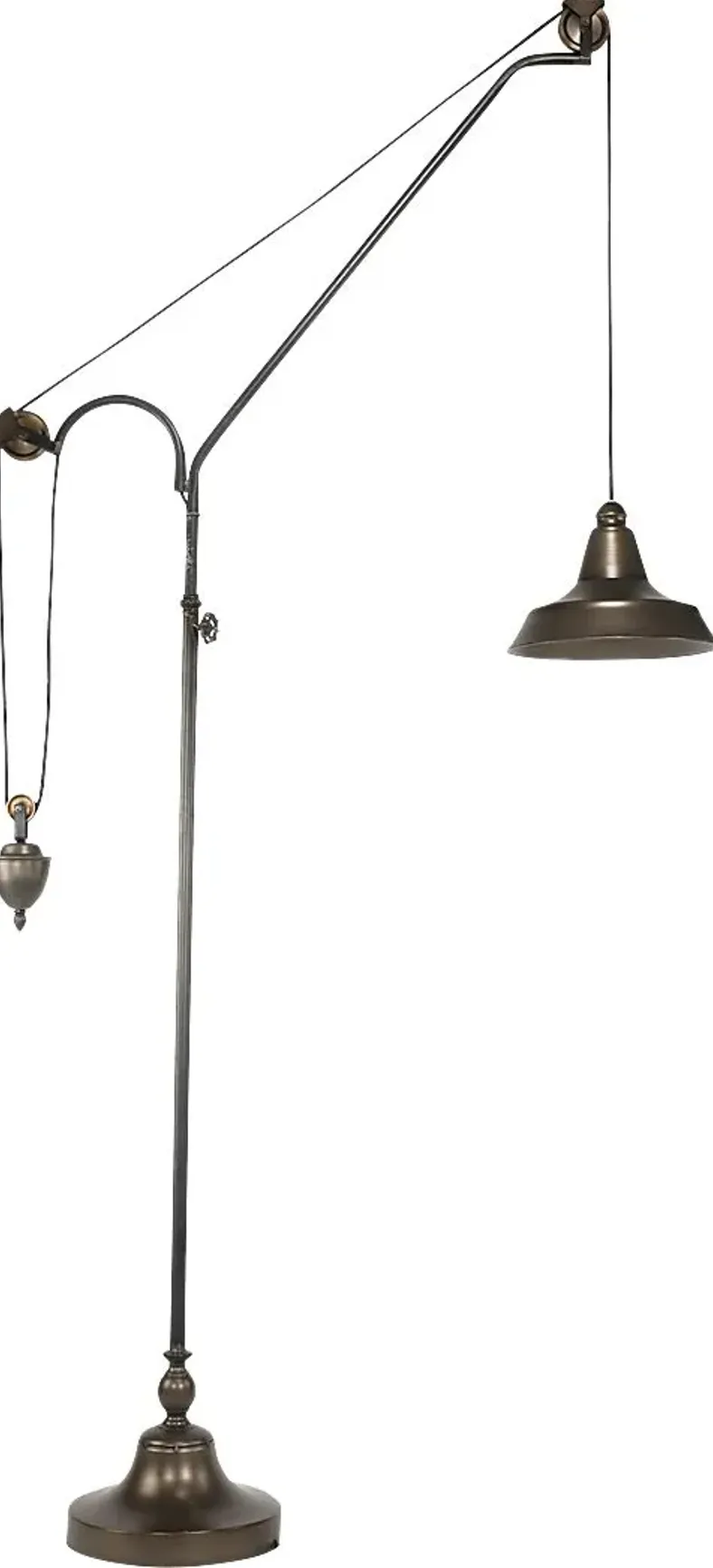 Long Pine Court Bronze Floor Lamp