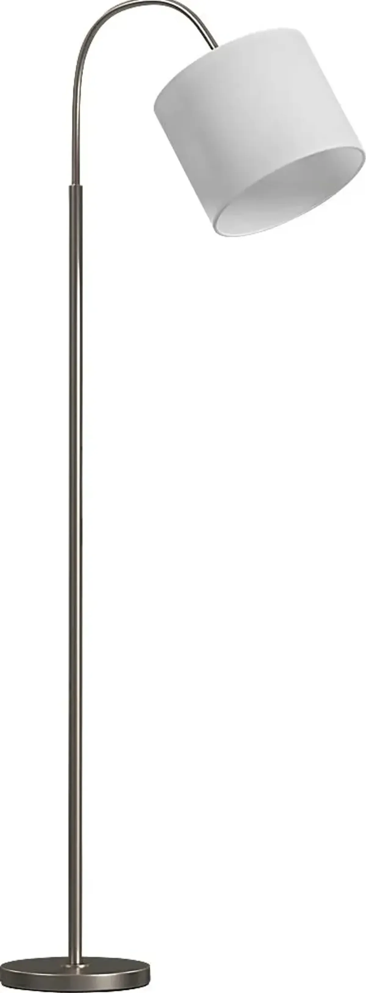 Dawson Island Silver Floor Lamp