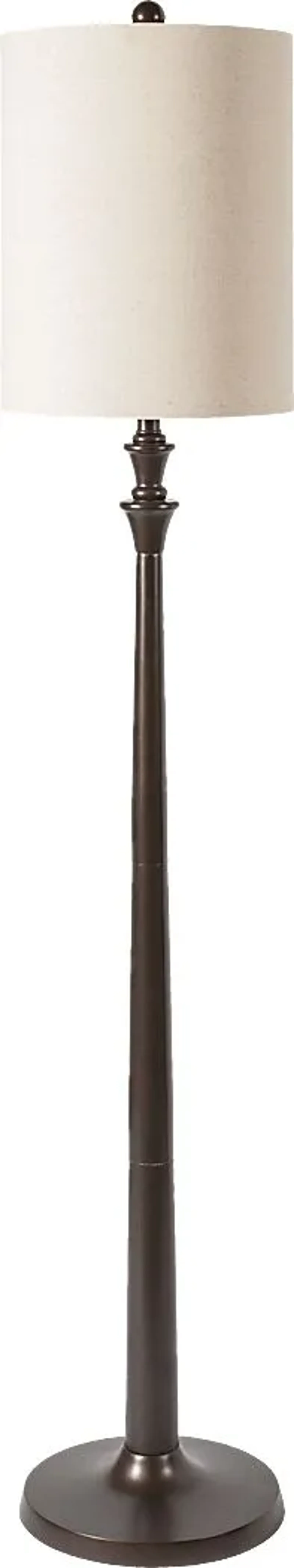 Waples Hills Black Floor Lamp