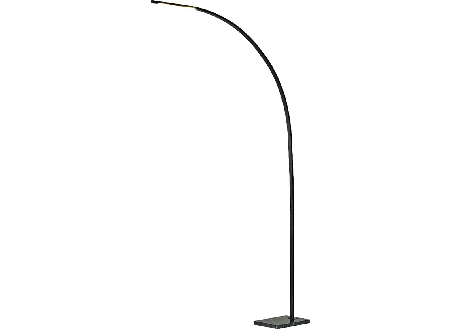 Telecom Bend Black Floor Lamp