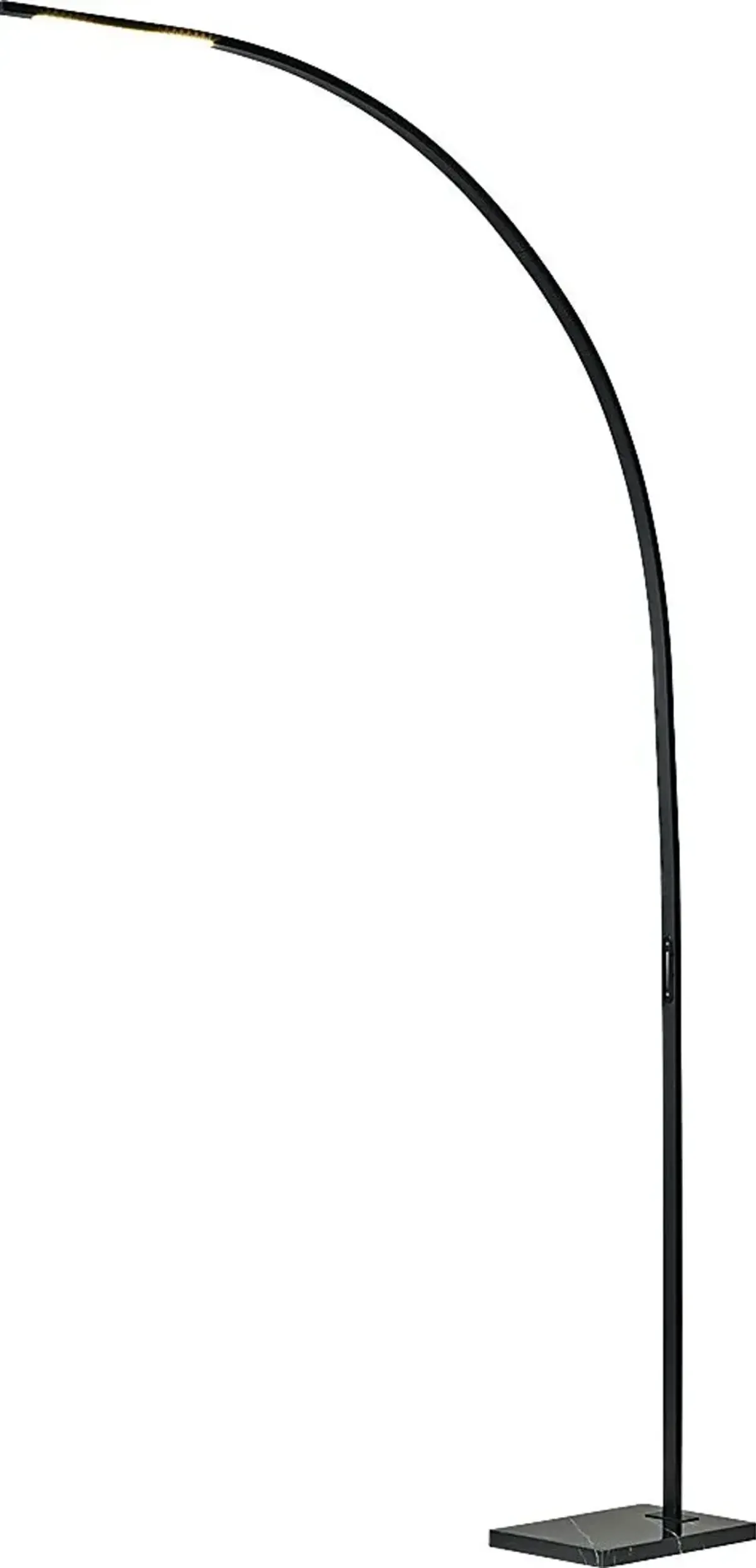 Telecom Bend Black Floor Lamp