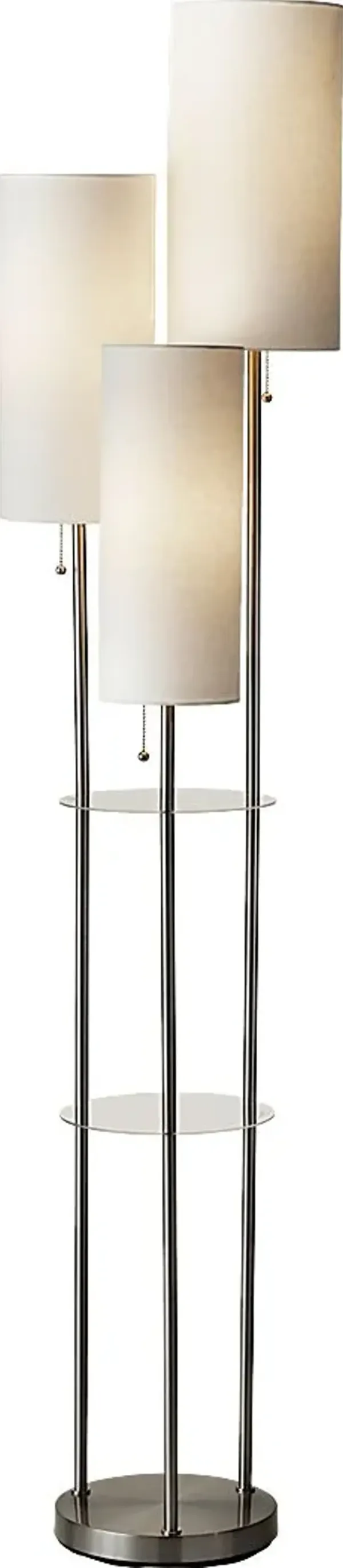 Eidson Silver Floor Lamp