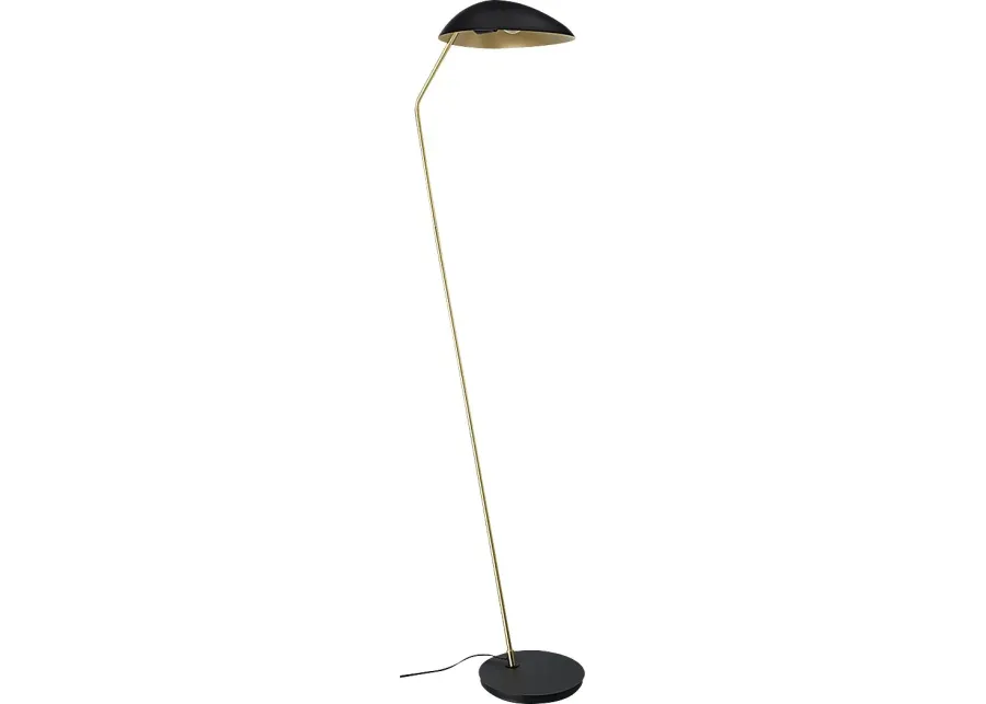 Islegrove Gate Black Floor Lamp