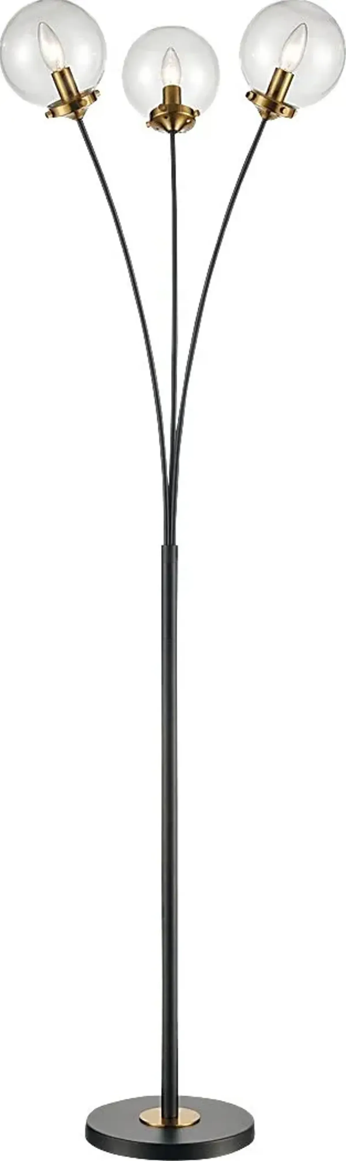 Linarbor Road Black Floor Lamp