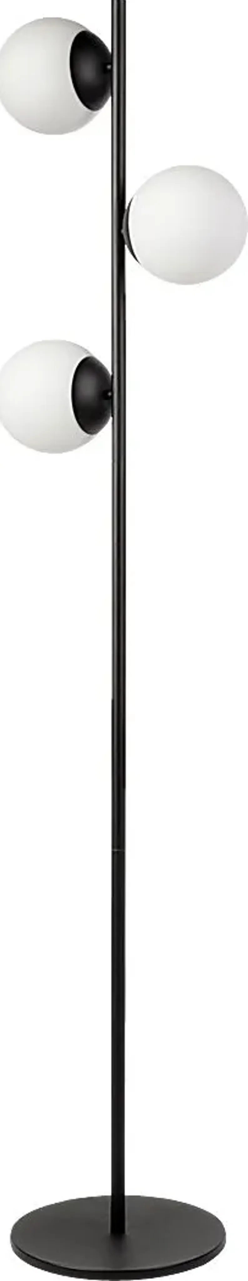 Wilmette Court Black Floor Lamp