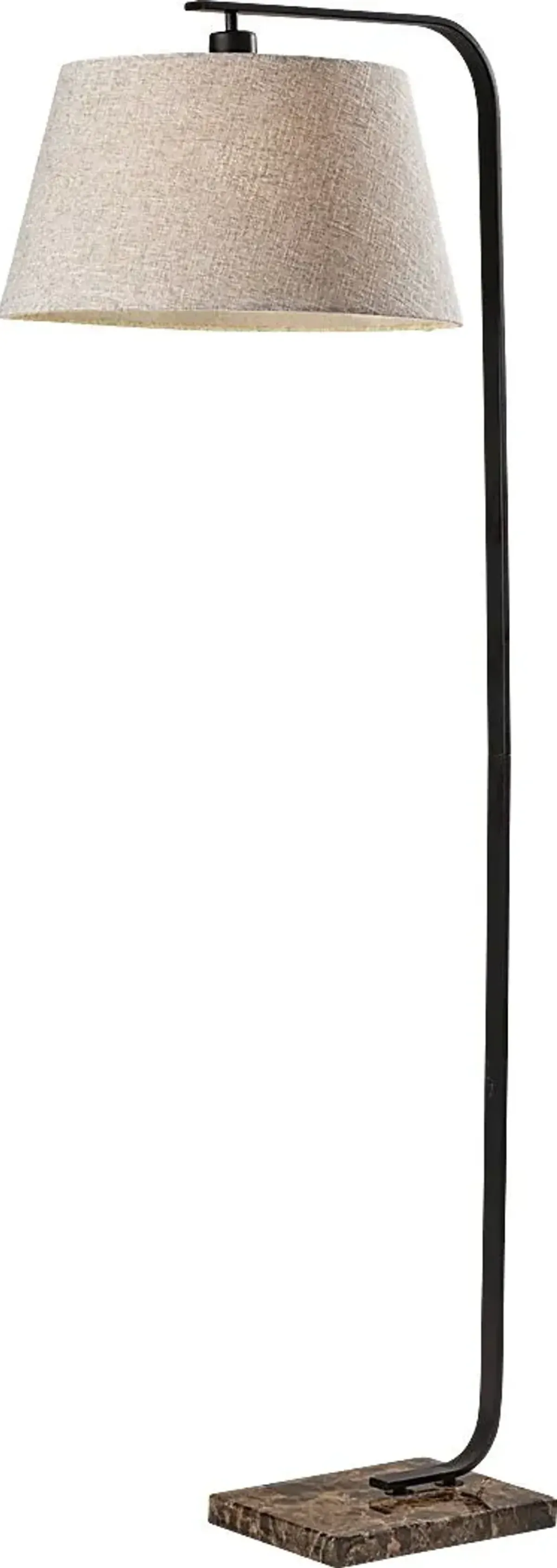 Beau Isle Black Floor Lamp