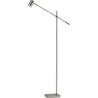 Castelar Gray Floor Lamp