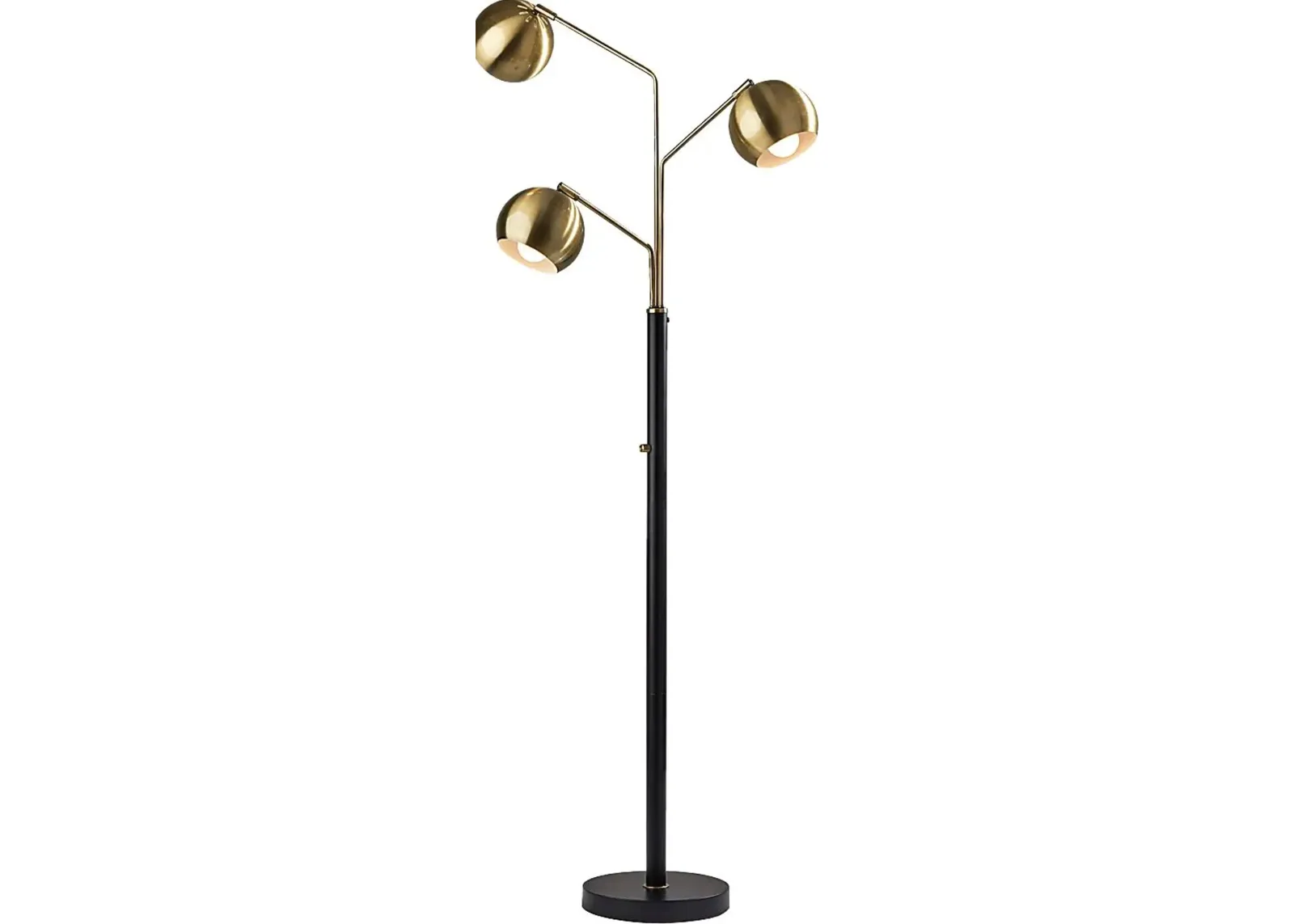 Milburn Summit Brass Floor Lamp