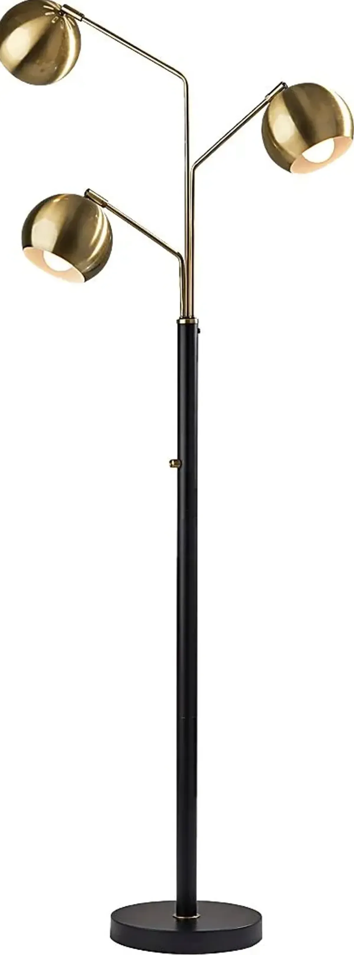 Milburn Summit Brass Floor Lamp