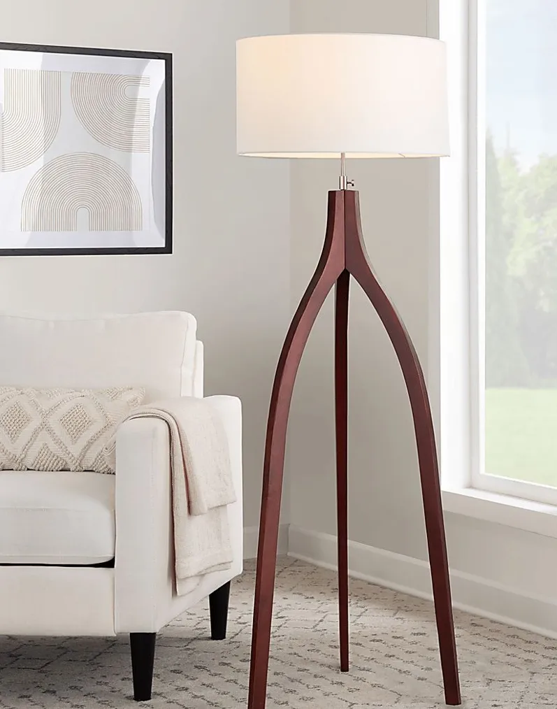 Dorino Brown Floor Lamp