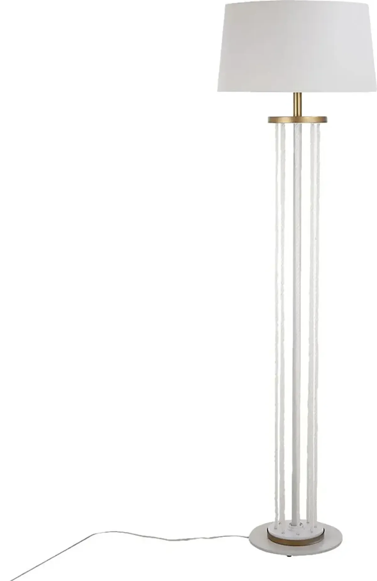 Bahia View White Floor Lamp