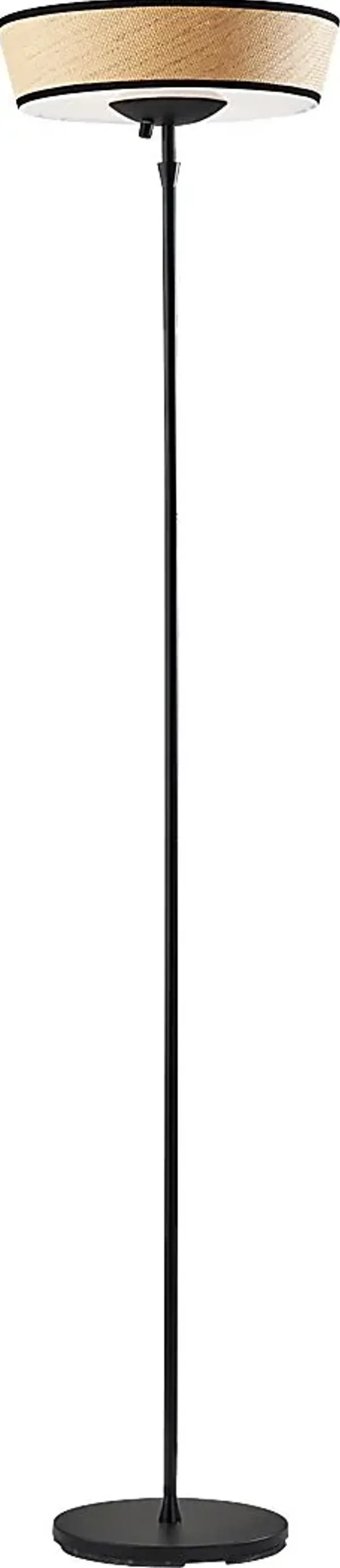 Everina Drive Natural Floor Lamp