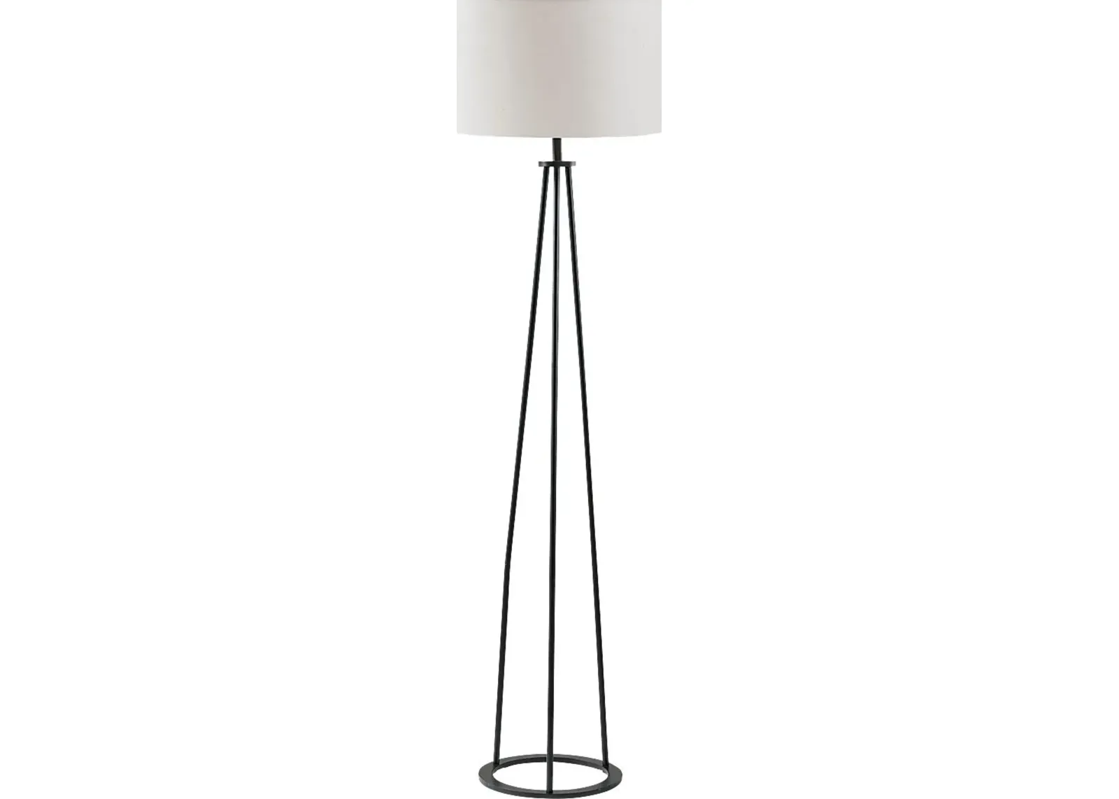 Cheri Peak Black Floor Lamp