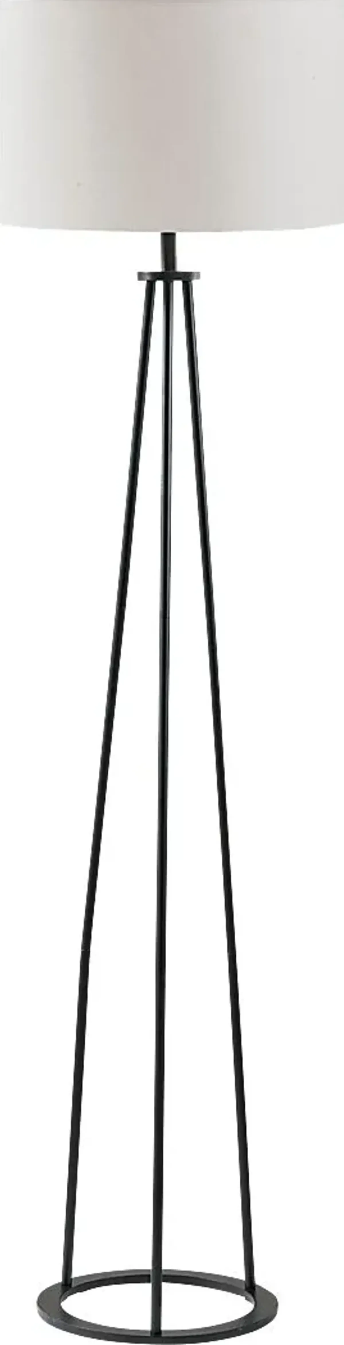 Cheri Peak Black Floor Lamp