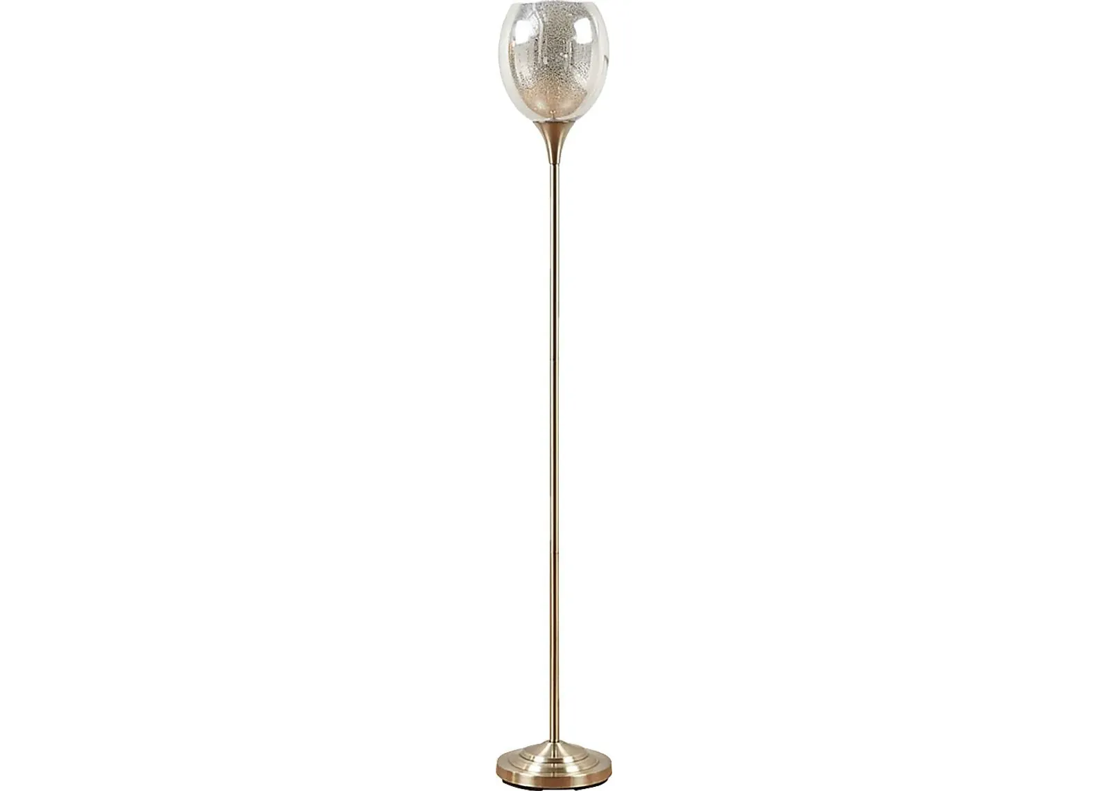 Reflect Creek Brass Floor Lamp