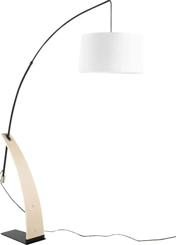 Restgate Natural Floor Lamp