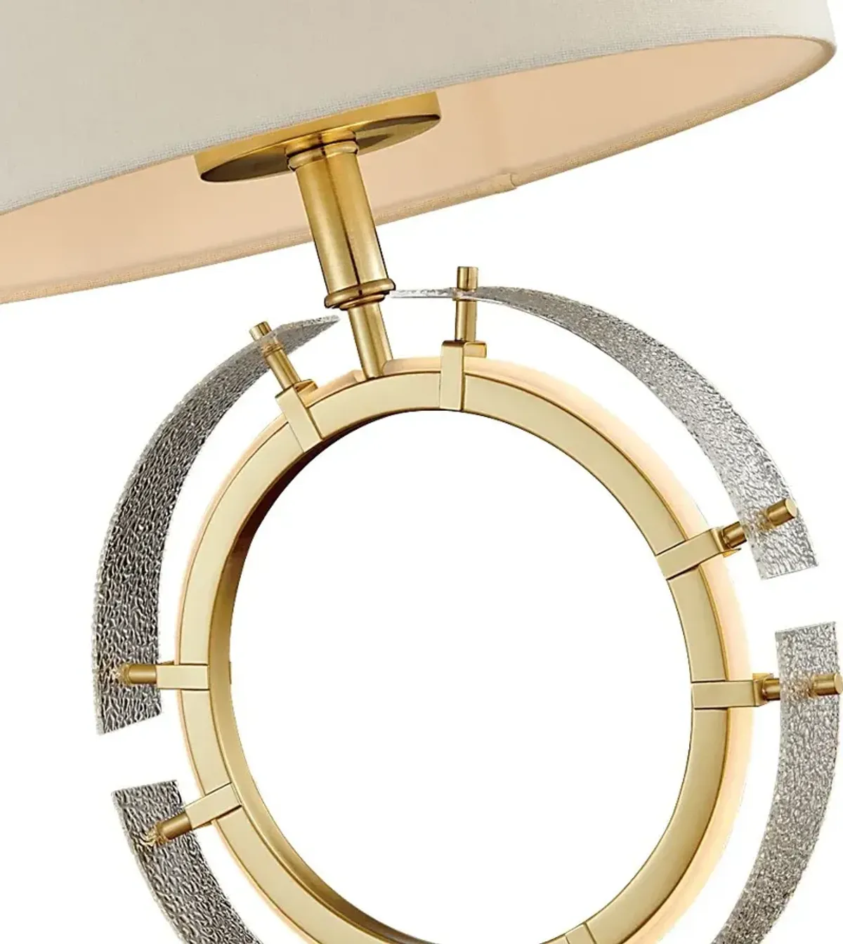 Plumosa Park Gold Floor Lamp