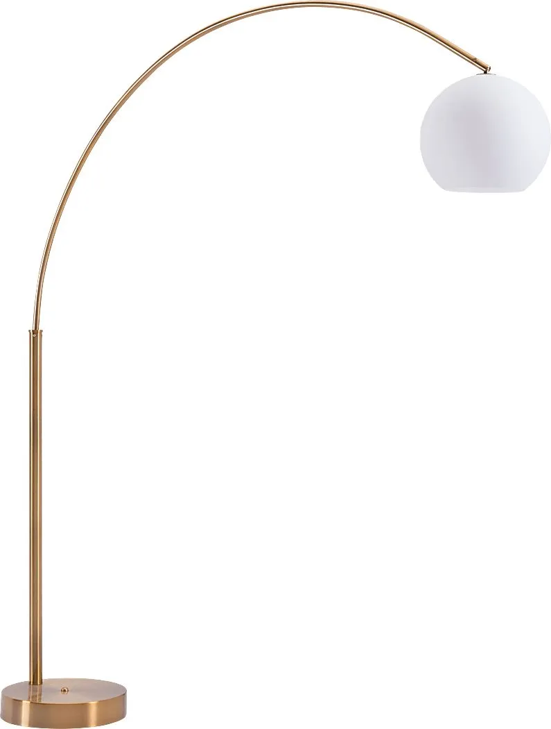 Leola Lane Brass Floor Lamp